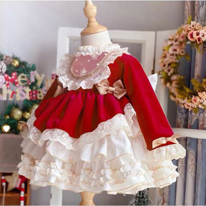 Baby Xmas Clothing - Fille bébé robe de soirée nouveau