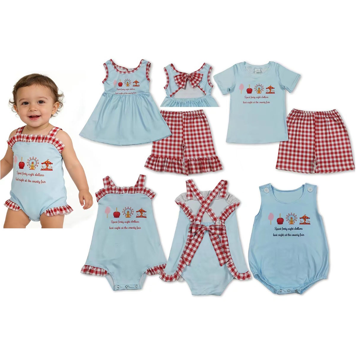 Baby Clothing Online - Ensemble de vêtements d'été pour bébés