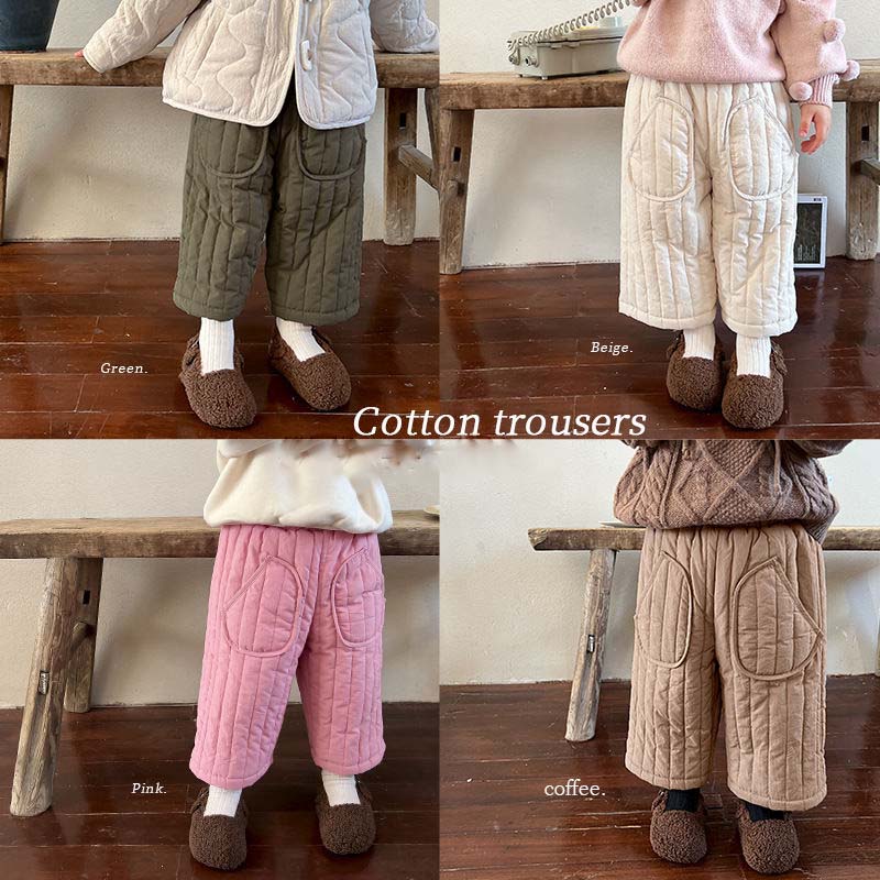 Baby Clothing Korea - Hiver corée enfants pantalons 2025 épaissir