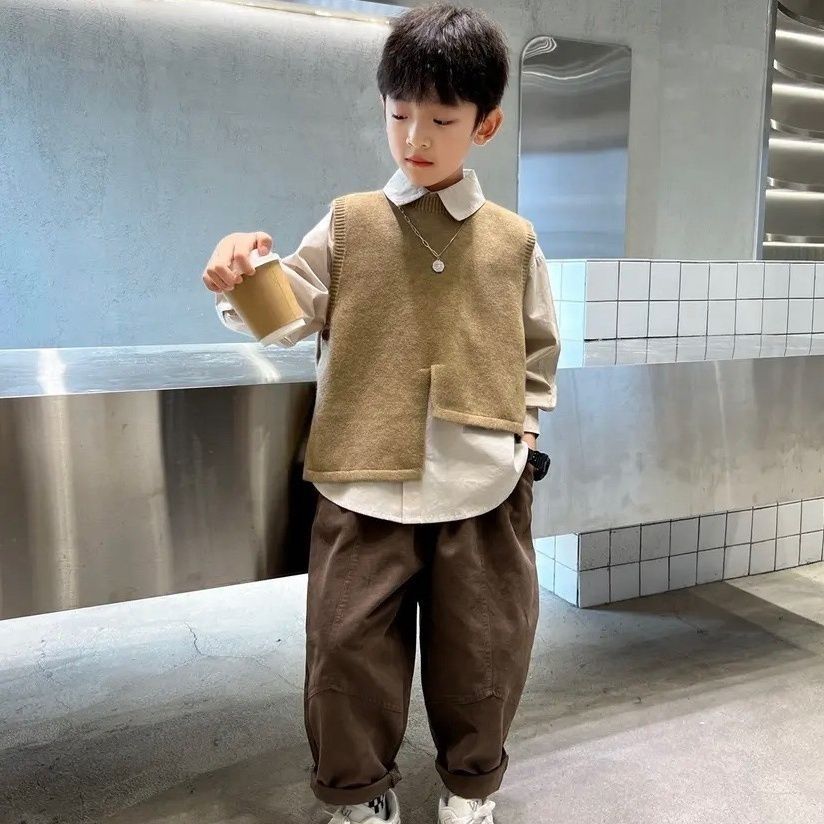 Baby Clothing Korea - Ensemble de vêtements pour garçon printemps-automne,