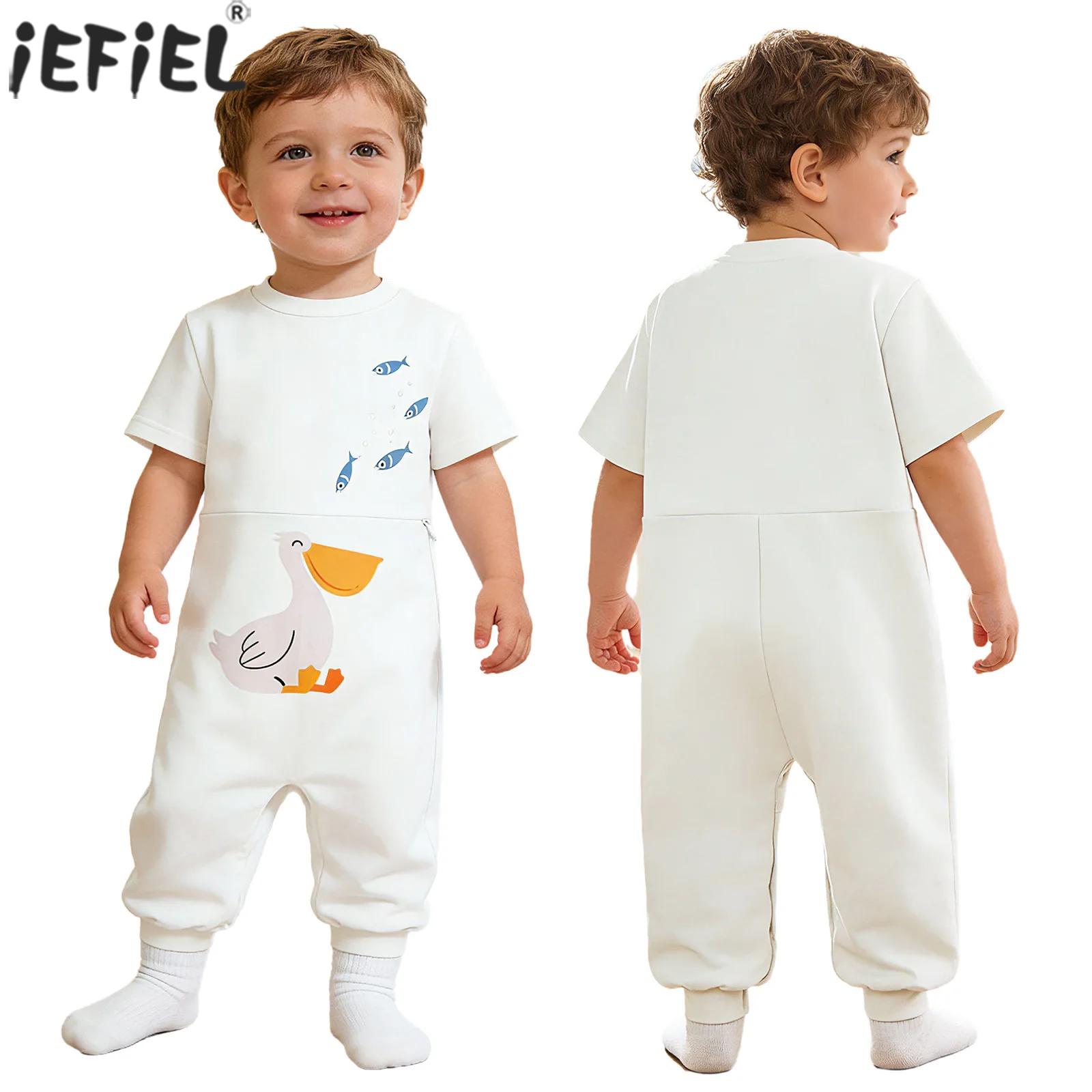Baby Clothing Girls - Combinaison adaptative à manches courtes avec