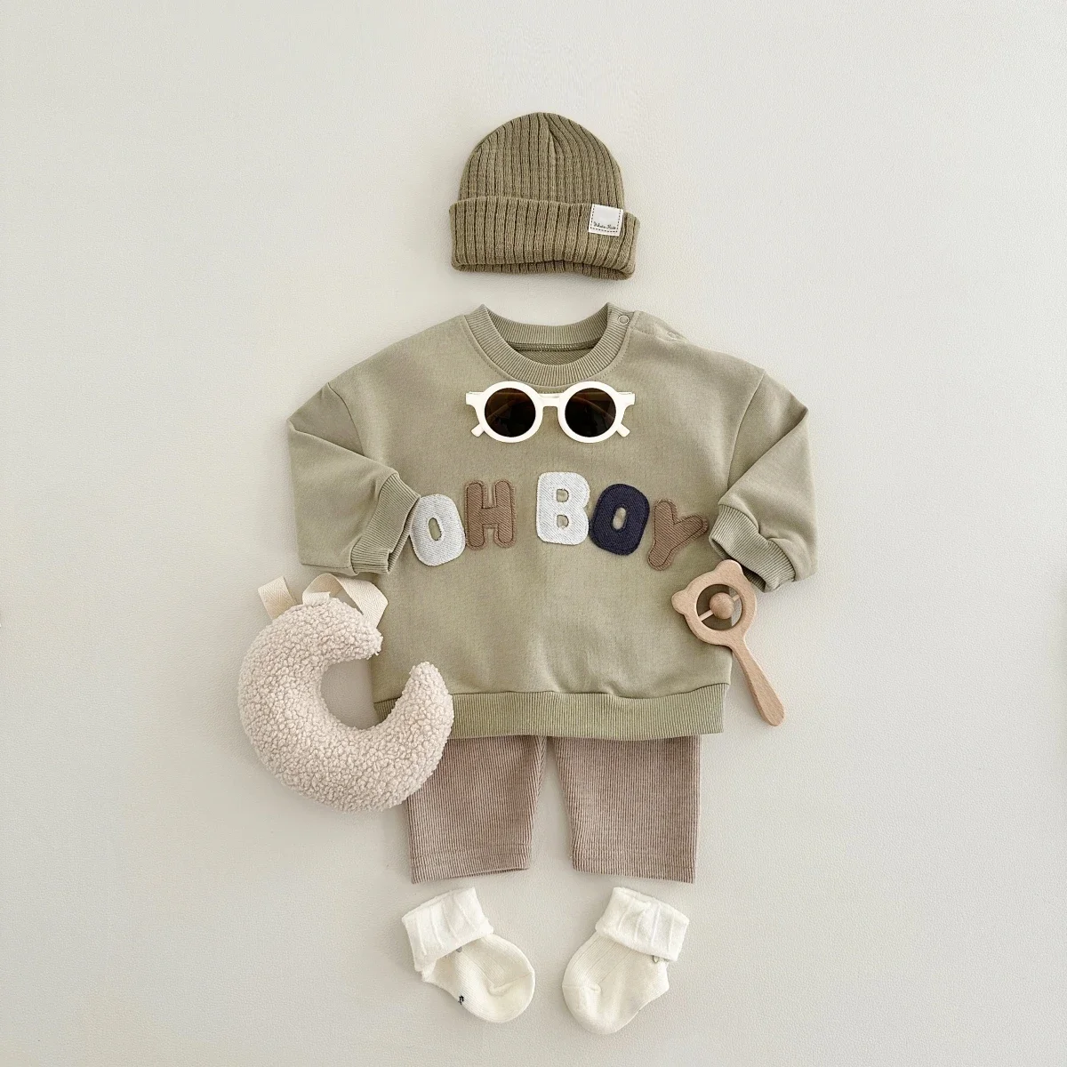 Baby Clothing Gender Neutral - Ensemble de Vêtements pour Nouveau-Né Garçon