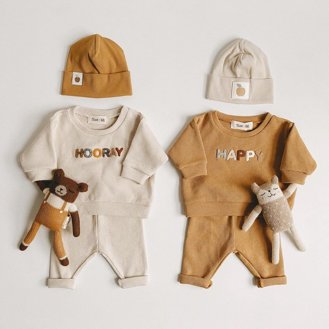 Baby Clothing Gender Neutral - 2024 printemps mode bébé vêtements bébé