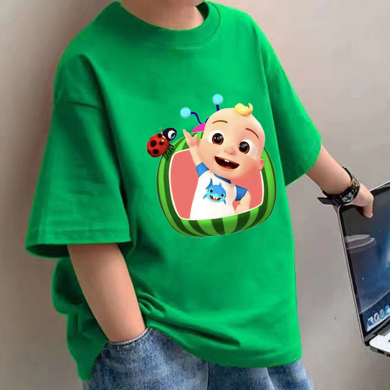Baby Clothing Girls - Cocomelons bébé T-Shirts Anime coton manches