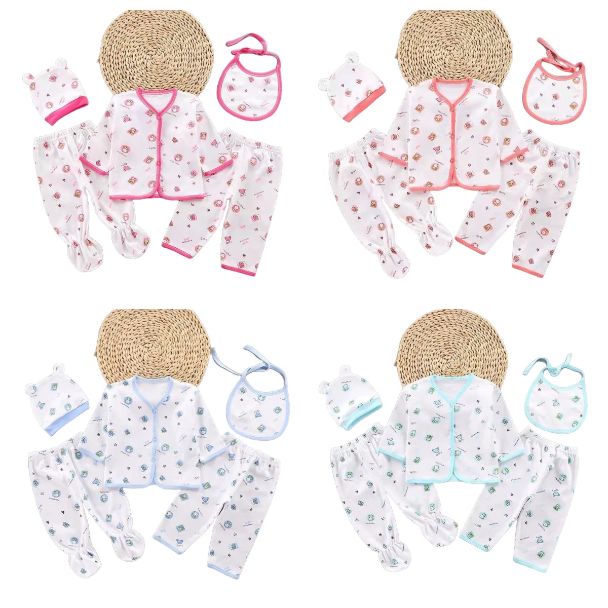 5 pièces/ensemble nouveau-né b - Baby Clothing Gender Neutral avis et prix