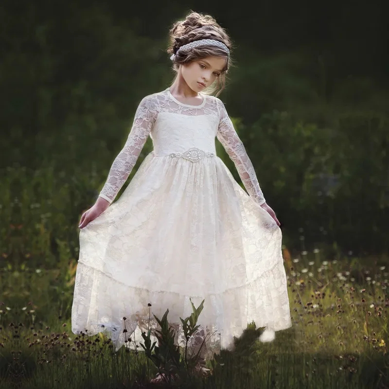 Robes en dentelle pour filles  - Baby Clothing Korea avis et prix