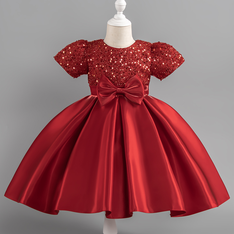 Robe de noël à paillettes pour - Baby Xmas Clothing avis et prix