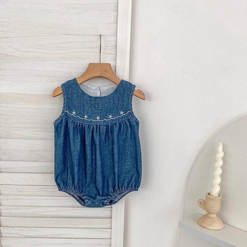 Combinaison en jean sans manch - Baby Clothing Online avis et prix