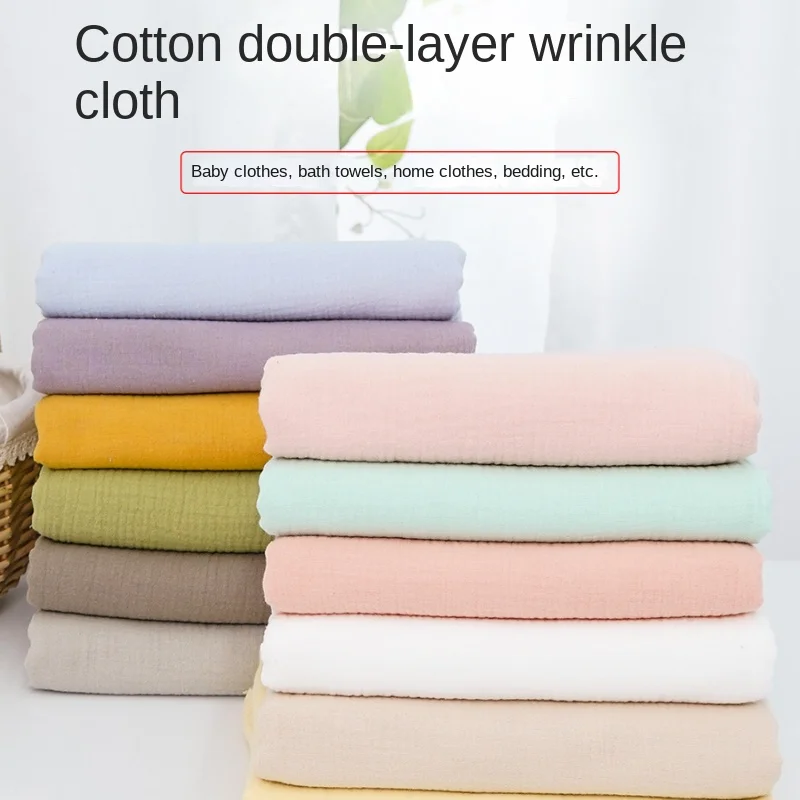 Tissu froissé Double couche 10 - Baby Clothing Organic avis et prix