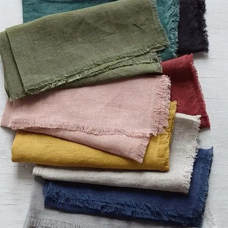 Tissu en lin pur 280cm x 100cm - Baby Clothing Organic avis et prix