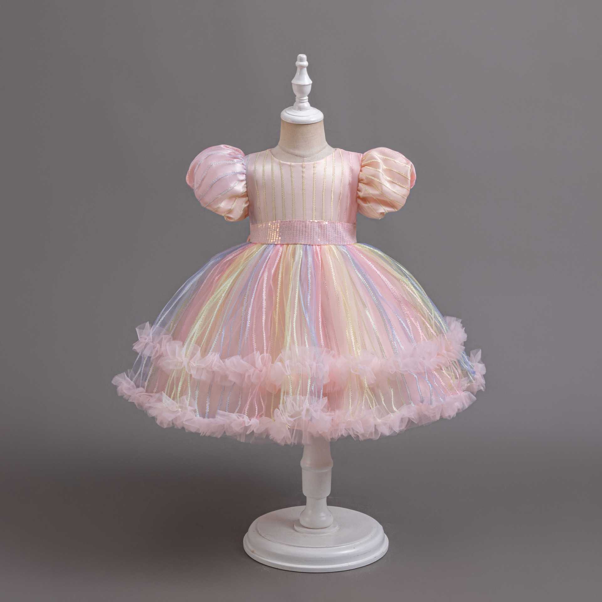 Robe de Bal Colorée en Tulle p - Baby Clothing Girls avis et prix