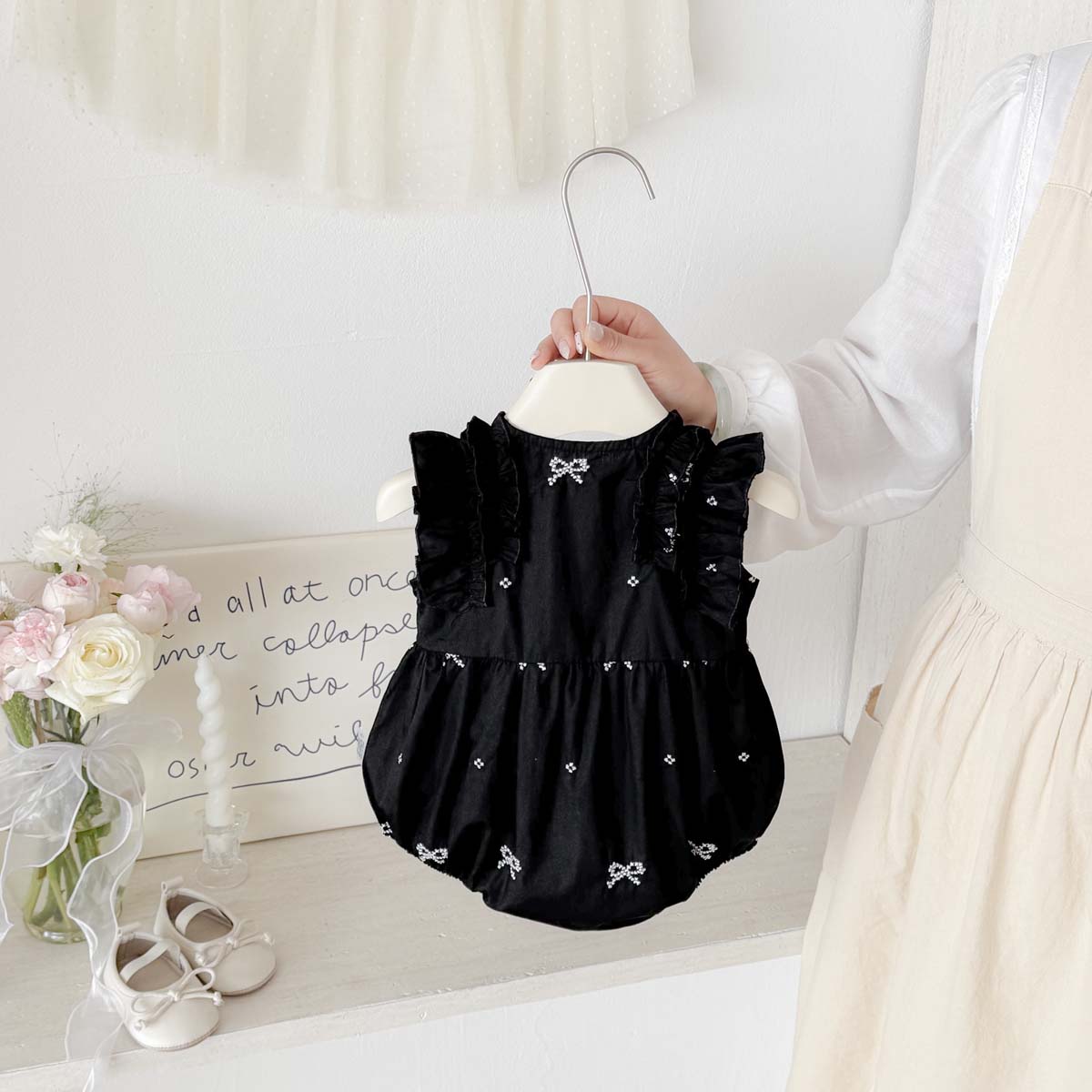 Combinaison noire à imprimé nœ - Baby Clothing Online avis et prix