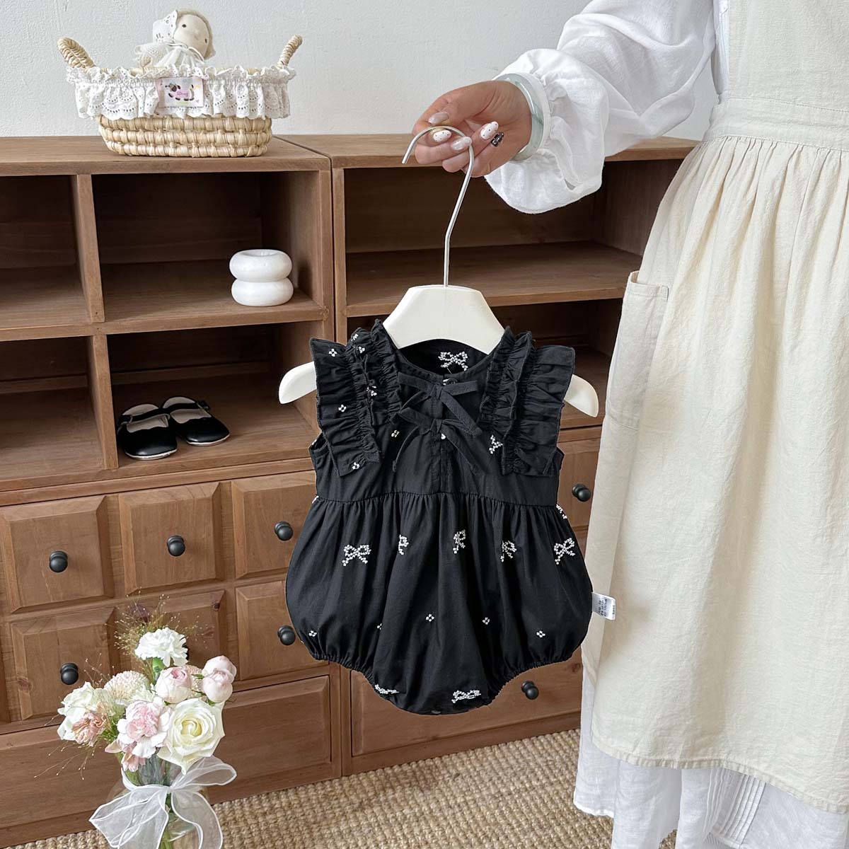 Combinaison noire à imprimé nœ - Baby Clothing Online avis et prix