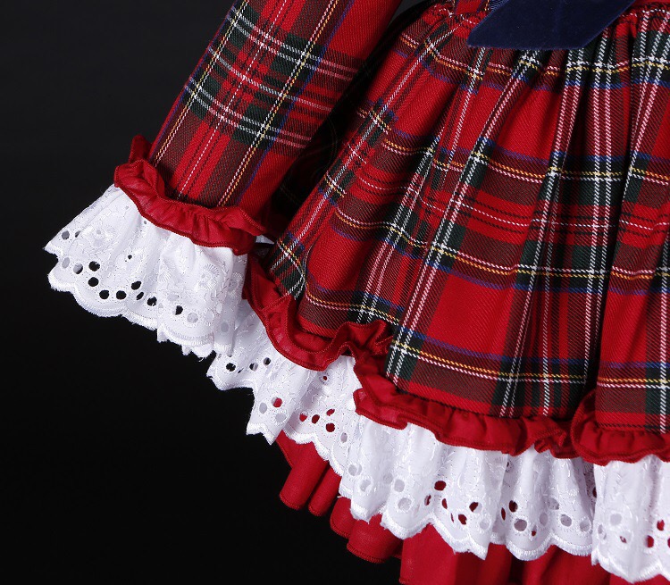 Robe de princesse en coton à c - Baby Xmas Clothing avis et prix