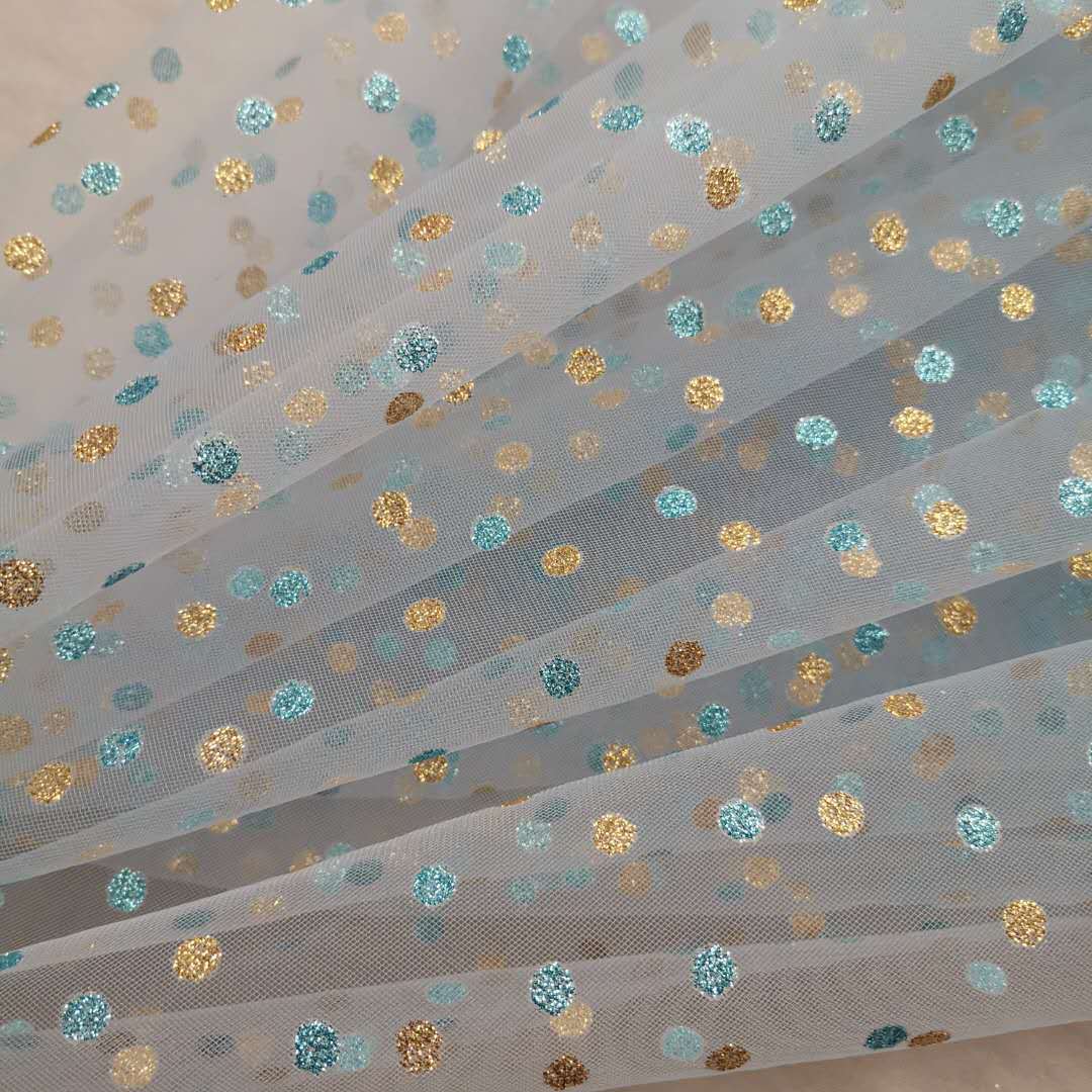 Tissu en maille imprimé à pois - Baby Clothing Organic avis et prix