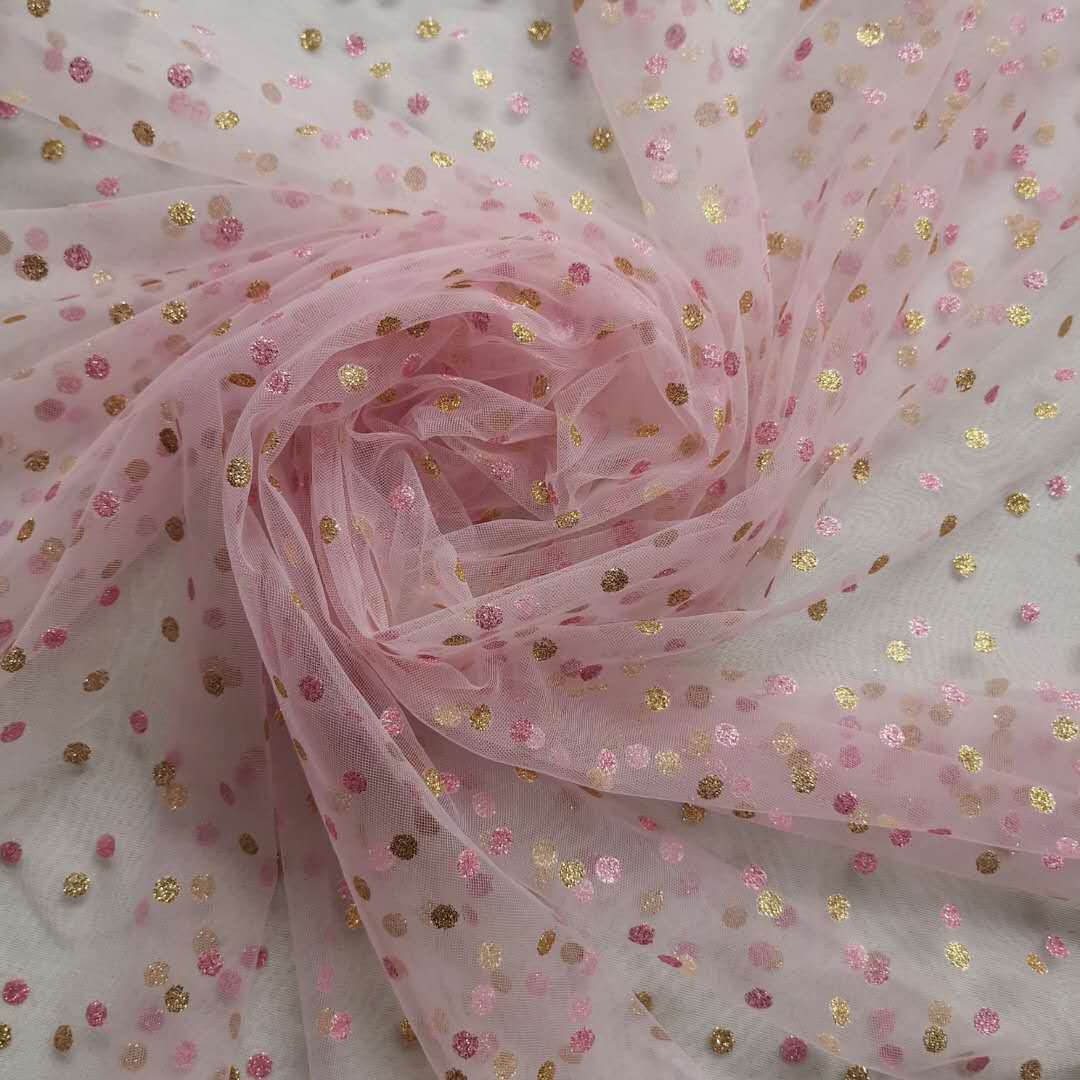 Tissu en maille imprimé à pois - Baby Clothing Organic avis et prix
